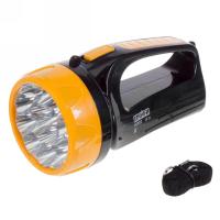Фонарь поисковый Трофи ТSP10 15LED, карт, акк.