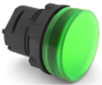 Лампа сигнальная d22мм 230V AC зеленая (LED) LAY4-EV03  Tekfor