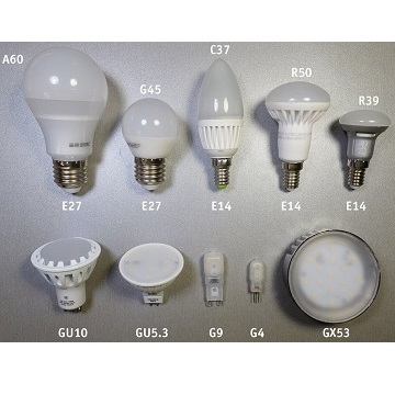 Система обозначения цоколей