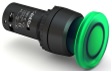 Кнопка управления d22мм "Грибок" 35мм (зеленая) 1НО без фикс. (230V LED) SB7-CWM31 IP40 Tekfor
