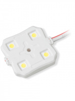 Модуль LED 12V 1,00W 80lm 6000K 37х37х6мм IP65 GL-4SMD5050W Geniled
