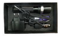Фонарь ручной SWAT YY-110 (8008), аккумул. Li-ion 1x18650/3*AAA c ЗУ