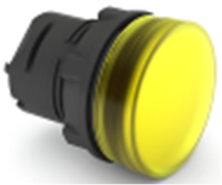 Лампа сигнальная d22мм 230V AC желтая (LED) LAY4-EV05  Tekfor