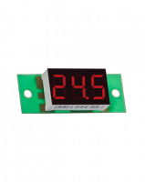 Вольтметр ВМ-14/1 DC (14х25мм) (~0,0В...~99,9В) без корпуса DIN DigiTOP