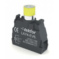 Блок лампа LAY4-EV06L5-220V, жёлтая