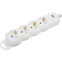 Розетка IEK колодка 4 гн с/з РПр04