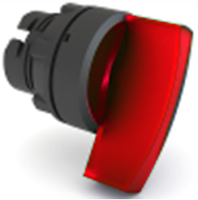 Переключатель удлиненный d22мм 2 положения с фиксацией (красный)  1НО  LAY4-EKJ24  IP40  Tekfor