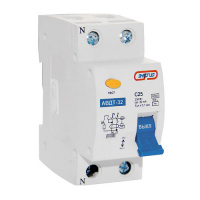Автомат диф. АВДТ 32  2п 32 А/30мА х-ка С Энергия