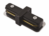 Соединитель шинопровода прямой черный 096-001-0001 Horoz