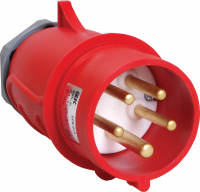 Вилка 015 перенос. 3Р+Е+N 16А 380В IP 44 MAGNUM IEK