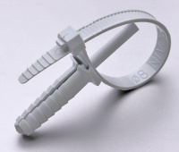 Стяжка КСД 150х7,6 (по 1шт) с дюбелем Fortisflex