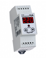 Реле напряжения 16А 3кВт 120-270В (35мм) VP-16A  DIN  DigiTOP
