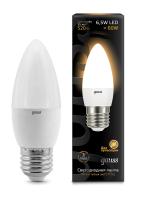 Лампа светодиод. E14   6,5W CANDLE Gauss  2700K