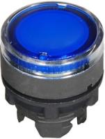 Кнопка плоская с подсветкой d22мм (синяя) 1НО  LAY4-EW36 (220VAC) IP40  Tekfor