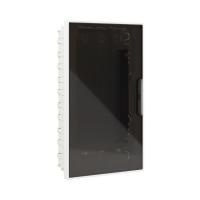 Щит ЩРВ пласт.мультимедийный черн.прозр. IP40 ниша 502х285х77 (FRAME)  DKC