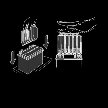 Как зарядить аккумуляторную батарею для бензогенератора ELITECH