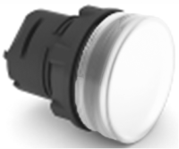 Лампа сигнальная d22мм 230V AC белая (LED) LAY4-EV01  Tekfor