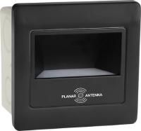 Светильник лестн. LED 220V 2W 4200K Diamond с датчиком черный Horoz