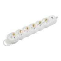 Розетка IEK колодка 6 гн с/з РПр06