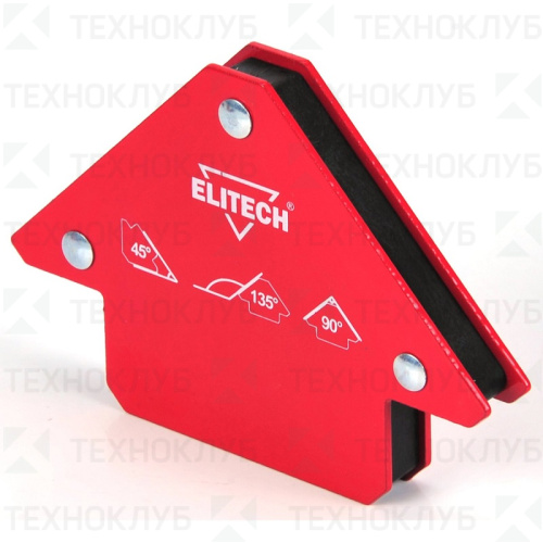 Держатель Elitech магнитный углы=45/90/135 усилие=35кг