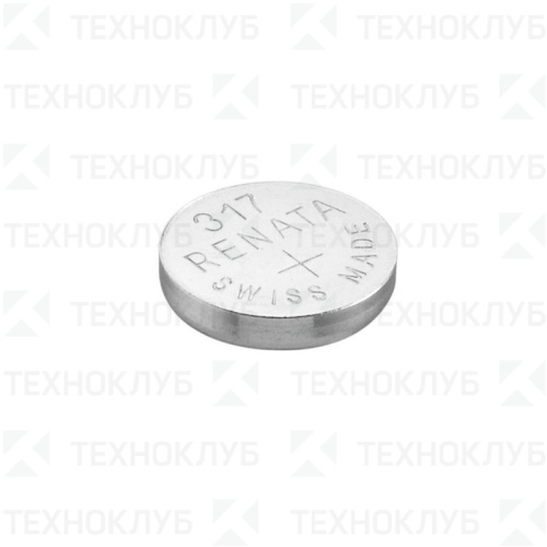 Батарейка часовая 317 LD Renata 5,8x1,65 (SR516SW, SR62)
