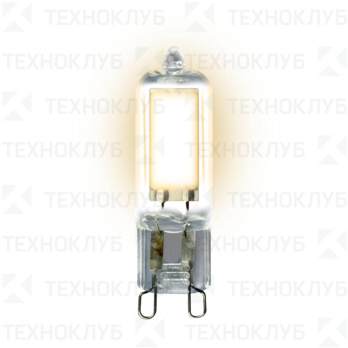 Лампа светодиод. G9   4W JCD (220V) 3000K Uniel