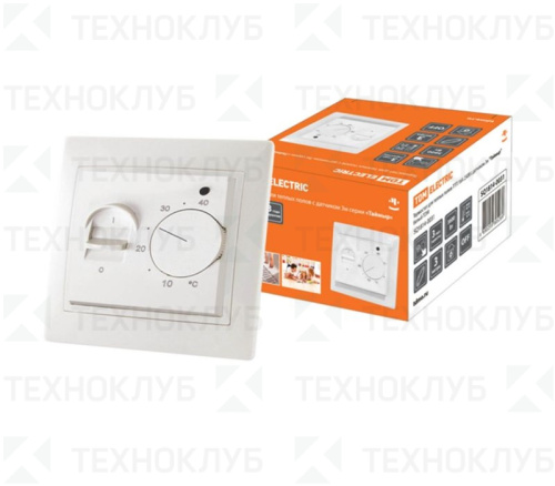 Терморегулятор мех. ТТП 16А 250в с датчиком 3м "Таймыр" сл. кость TDM