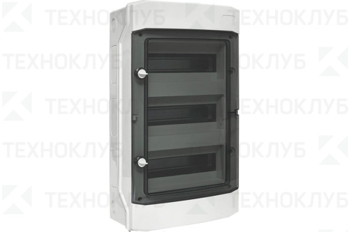Щит ЩРН пласт. 36м прозр. IP65 535х319х144 Unix65  EKF