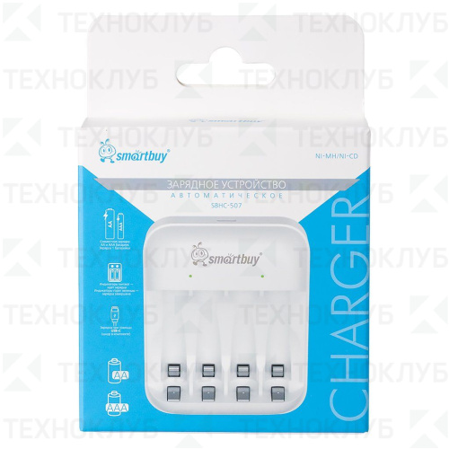 Устройство зарядное Smartbuy 507 Ni-Mh/Ni-Cd (AA / AAA )