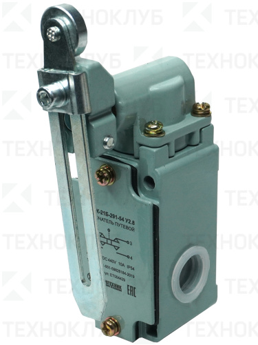 Концевой выключатель ВП15К-21Б-291-54 У2.8 10А 660В IP54 Электротехник