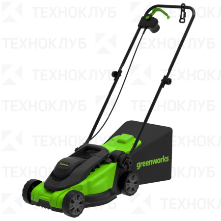 Газонокосилка GreenWorks GD 1200 LM32  1,2 кВт 33 см