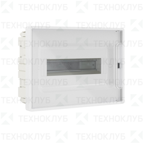 Щит ЩРВ пласт. 12м прозр. IP40 ниша 000х000х77 (FRAME)  DKC
