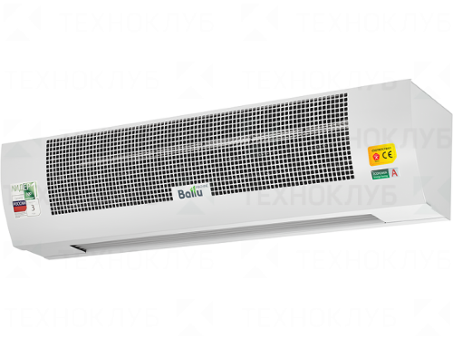 Завеса тепловая  4 /6кВт 220/380В 1100м3/ч (пульт) до 3м (1090х215х200) PS-Basic  Ballu