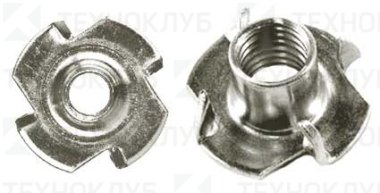 Гайка DIN 1624 врезная М8