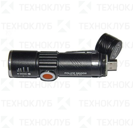 Фонарь ручной HL-6/516-T6 аккум. встроенный