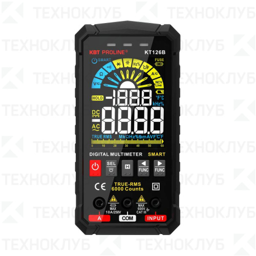 Мультиметр KT126B PROLINE (автоматический)  КВТ