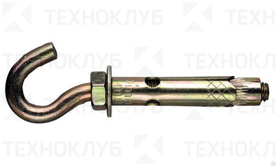 Анкерный болт с крючком 16х110