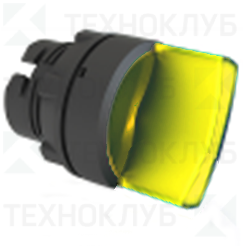 Переключатель d22мм 2 положения с фиксацией (желтый) 1НО  LAY4-EK25  IP40  Tekfor