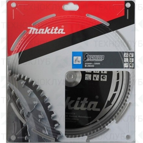 Диск Makita 305*80*30 мм  аллюминий