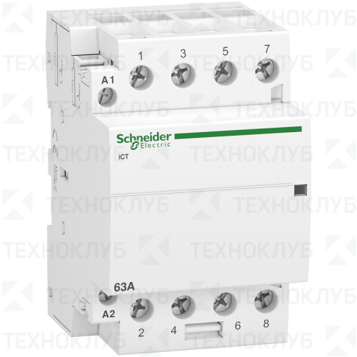 Контактор модульный  iCT 63А 240В 4НО Schneider Electric