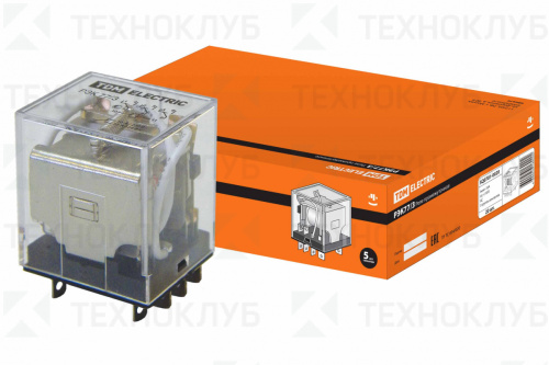 Реле промежуточное 3 контакта 10А 110V AC (РЭК77/3)  TDM