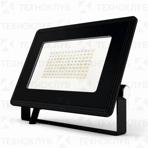 Прожектор LED 100W SMD FL IP65 черный 6500K LEEK