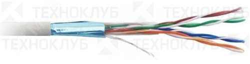 Кабель LAN FTP-5E  4х2х0,51  Cu PVC серый  (отрезки)