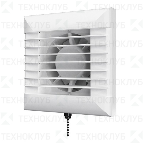 Вентилятор 100 белый (жалюзи) EURO 4A  ERA