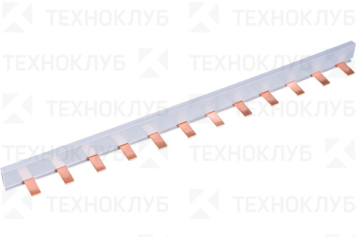 Шина соединительная PIN 1ф 63А 12PIN (1 планка) IEK