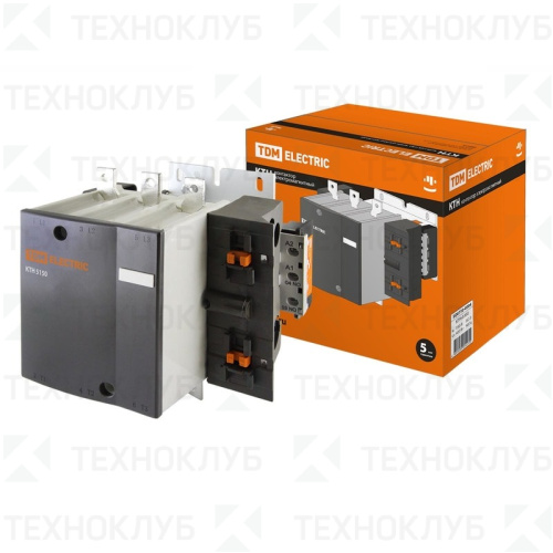 Контактор 150А 380В 1НО КТН-5150  TDM
