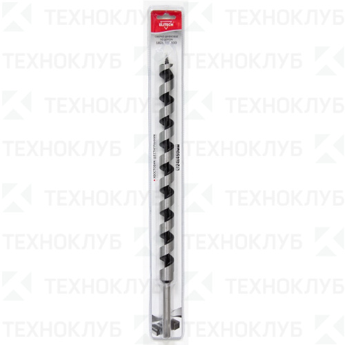 Сверло по дереву Elitech  24х450 мм спиральное