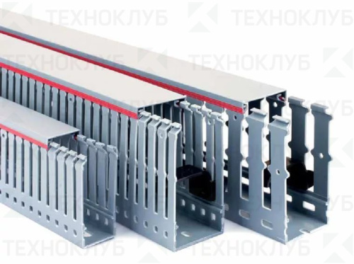 Кабель-канал перфорированный DKC RL6  25х40 (2м) перфорация 4мм