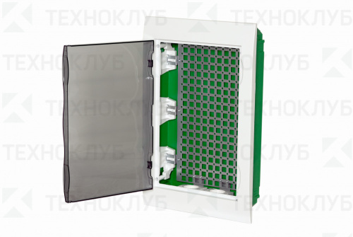 Бокс мультимедийный City9 черн. IP41 ниша 455х285х76  Systeme Electric
