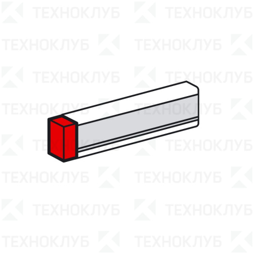 Заглушка для к/к Legrand Metra 100х50